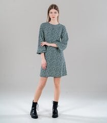 ONLY naisten mekko 15257358*01, vihreä/musta hinta ja tiedot | Mekot | hobbyhall.fi