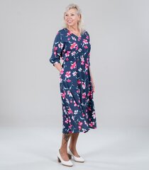 Hansmark naisten mekko Laure 64209*01, musta/roosa hinta ja tiedot | Mekot | hobbyhall.fi