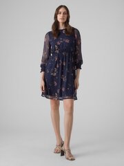 Vero Moda naisten mekko 10244553*02, tummansininen hinta ja tiedot | Mekot | hobbyhall.fi