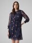 Vero Moda naisten mekko 10244553*02, tummansininen hinta ja tiedot | Mekot | hobbyhall.fi