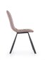 4 tuolin setti K280, ruskea/musta hinta ja tiedot | Ruokapöydän tuolit | hobbyhall.fi