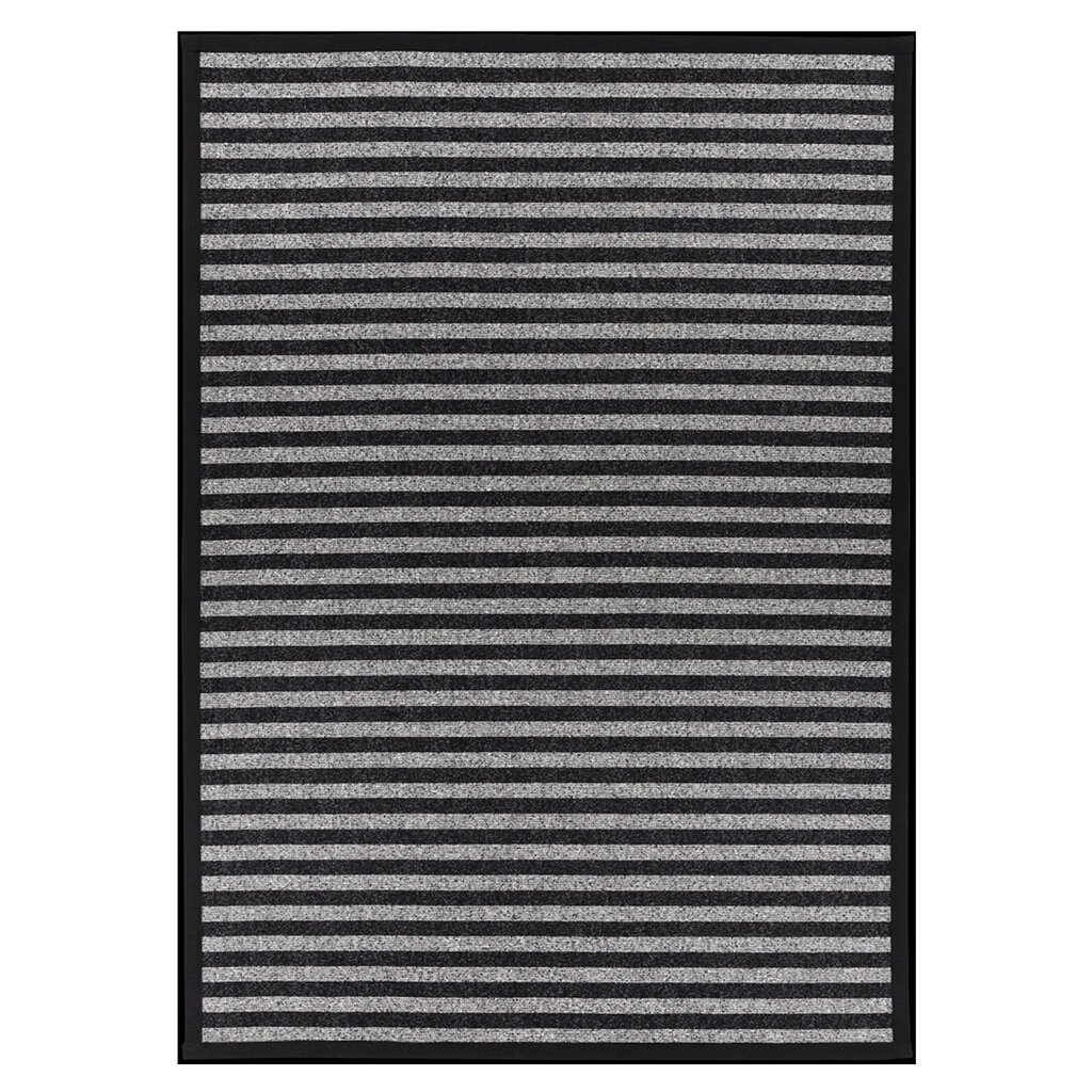 Narma Viki -smartWeave® bukleematto, kaksipuolinen, musta, 70 x 140 cm hinta ja tiedot | Isot matot | hobbyhall.fi