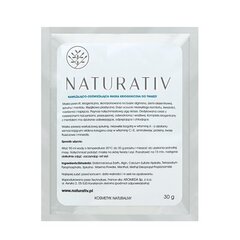 Kosteuttava ja virkistävä kryogeeninen kasvonaamio Naturativ, 30g hinta ja tiedot | Naturativ Hajuvedet ja kosmetiikka | hobbyhall.fi