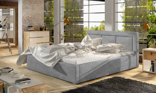 Sänky Belluno MTP, 140 x 200 cm, harmaa hinta ja tiedot | Sängyt | hobbyhall.fi