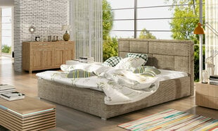 Sänky Latina MD, 180 x 200 cm, vaaleanruskea hinta ja tiedot | Sängyt | hobbyhall.fi