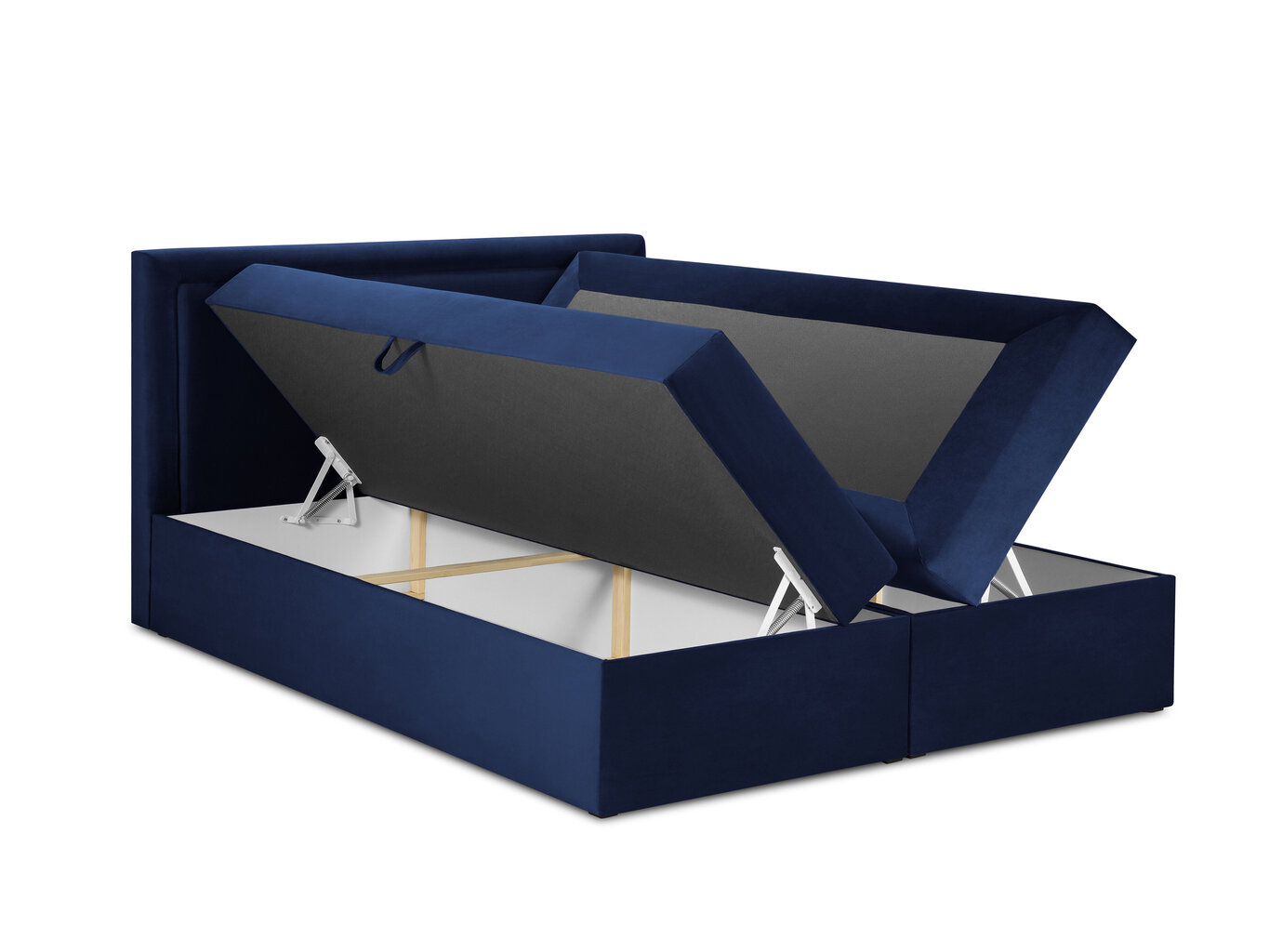 Sänky Mazzini Beds Yucca 200x200 cm, sininen hinta ja tiedot | Sängyt | hobbyhall.fi
