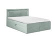 Sänky Mazzini Beds Yucca 200x200 cm, vaaleanvihreä hinta ja tiedot | Sängyt | hobbyhall.fi