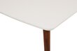 Sohvapöytä Paint, valkoinen/ruskea hinta ja tiedot | Sohvapöydät | hobbyhall.fi