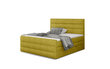 Sänky NORE Cande 08, 140x200 cm, keltainen hinta ja tiedot | Sängyt | hobbyhall.fi