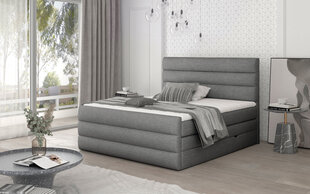 Sänky NORE Cande 09, 140x200 cm, harmaa hinta ja tiedot | Sängyt | hobbyhall.fi