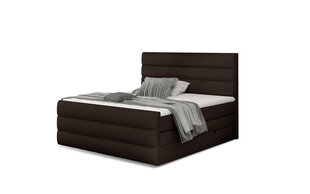 Sänky NORE Cande 15, 140x200 cm, tummanruskea hinta ja tiedot | Sängyt | hobbyhall.fi