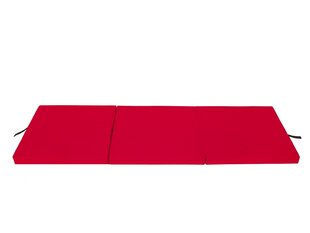 Kokoontaitettava patja Hobbygarden Alex L, 60 x 180 cm, punainen hinta ja tiedot | Patjat | hobbyhall.fi