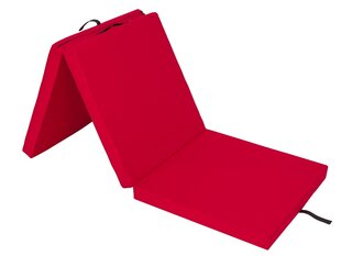 Kokoontaitettava patja Hobbygarden Alex L, 60 x 180 cm, punainen hinta ja tiedot | Patjat | hobbyhall.fi