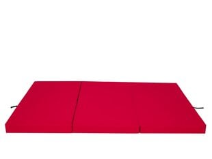 Taitettava patja Hobbygarden Alex XXXL, 120 x 200 cm, punainen hinta ja tiedot | Hobbygarden Makuuhuone | hobbyhall.fi