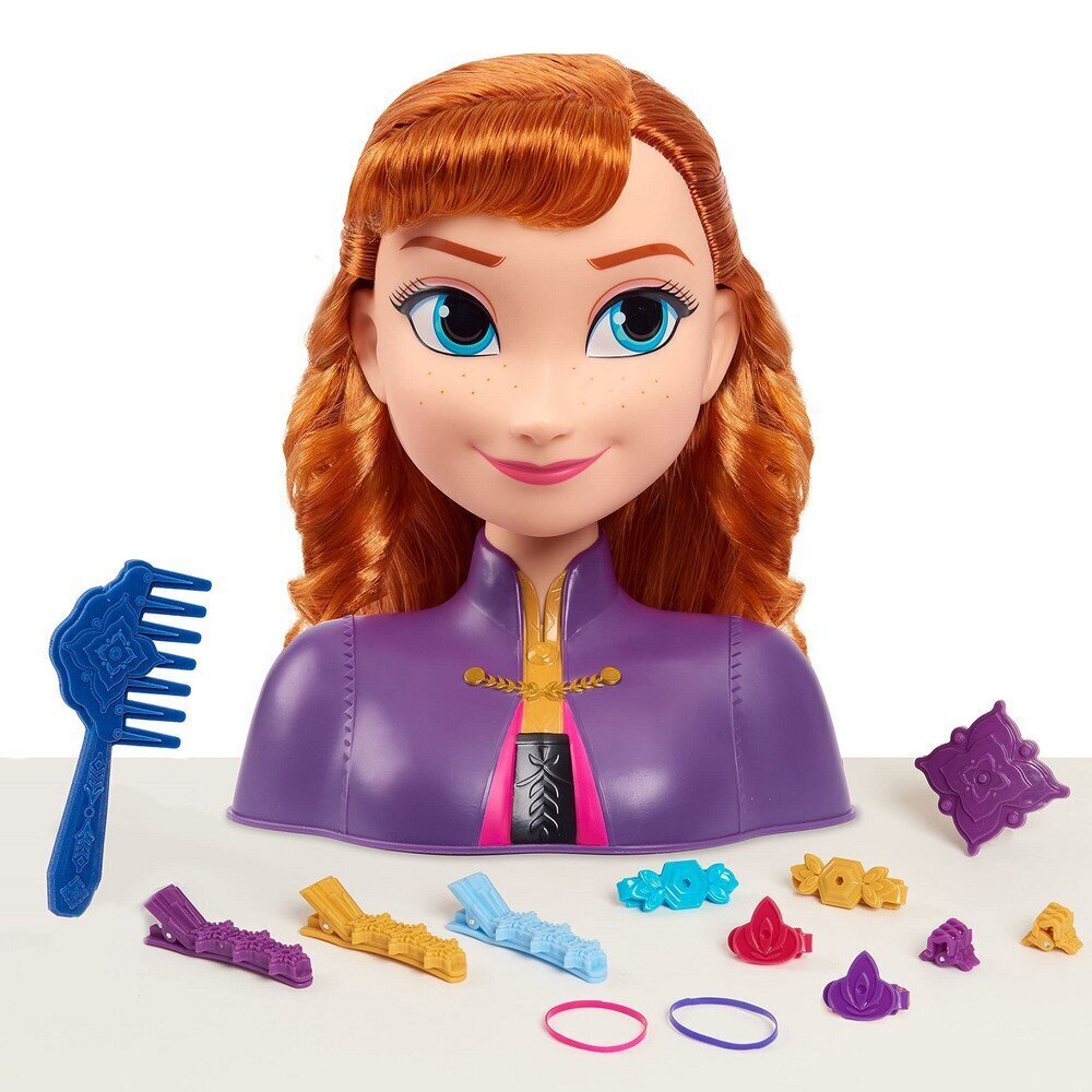 Kampauspää Disney Frozen II Anna hinta ja tiedot | Kehittävät lelut | hobbyhall.fi