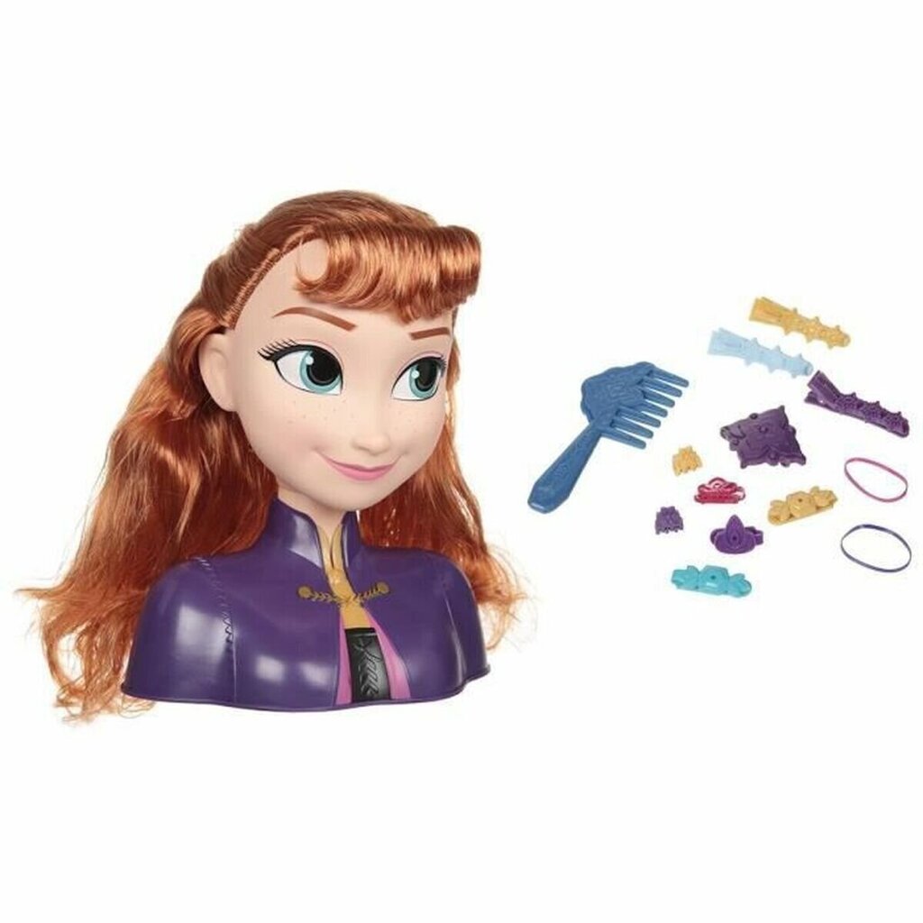 Kampauspää Disney Frozen II Anna hinta ja tiedot | Kehittävät lelut | hobbyhall.fi