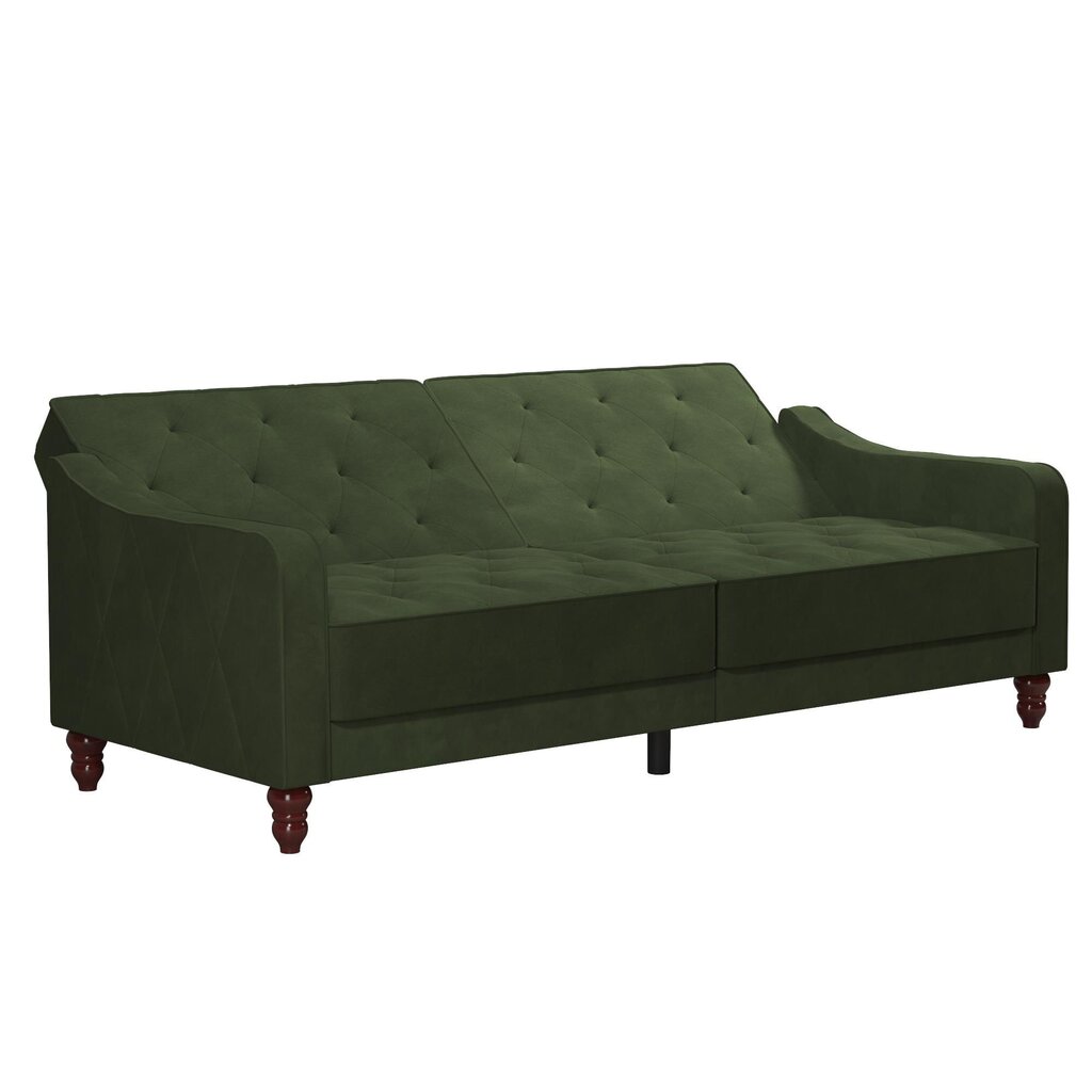 Sohva Novogratz Vintage Tufted, vihreä hinta ja tiedot | Sohvat ja vuodesohvat | hobbyhall.fi