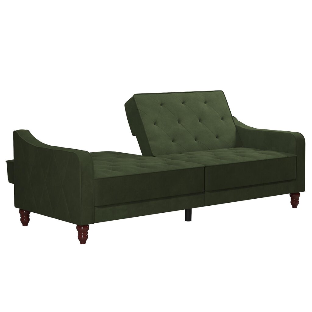 Sohva Novogratz Vintage Tufted, vihreä hinta ja tiedot | Sohvat ja vuodesohvat | hobbyhall.fi