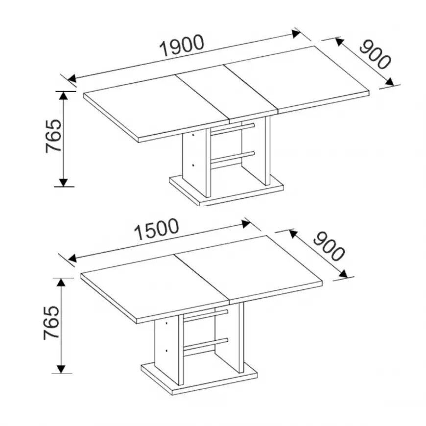 Pöytä Presto 150, valkoinen hinta ja tiedot | Ruokapöydät | hobbyhall.fi