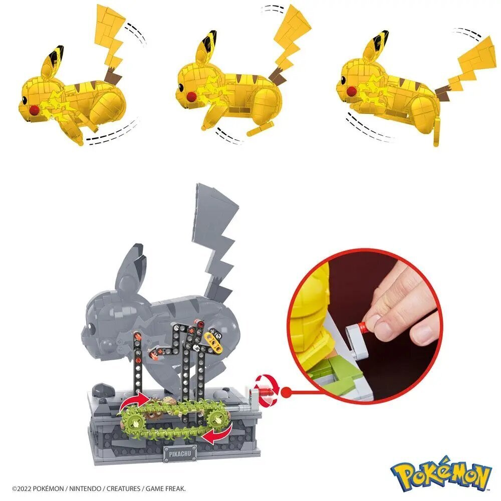 Mega pelisetti Pokemon Kinetic Pikachu Bulid Set hinta ja tiedot | LEGOT ja rakennuslelut | hobbyhall.fi