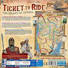 Lautapeli Days of Wonder Ticket to Ride Map Collection 3: Africa FIN, SE, NO, DK hinta ja tiedot | Lautapelit ja älypelit | hobbyhall.fi