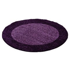 Pyöreä matto Ayyildiz Life Round Purple 200X200 cm hinta ja tiedot | Isot matot | hobbyhall.fi