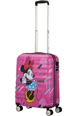 American Tourister lentolaukku Wavebreaker Spinner Disney Minnie Future Pop 55 cm, pinkki hinta ja tiedot | Matkalaukut ja matkakassit | hobbyhall.fi