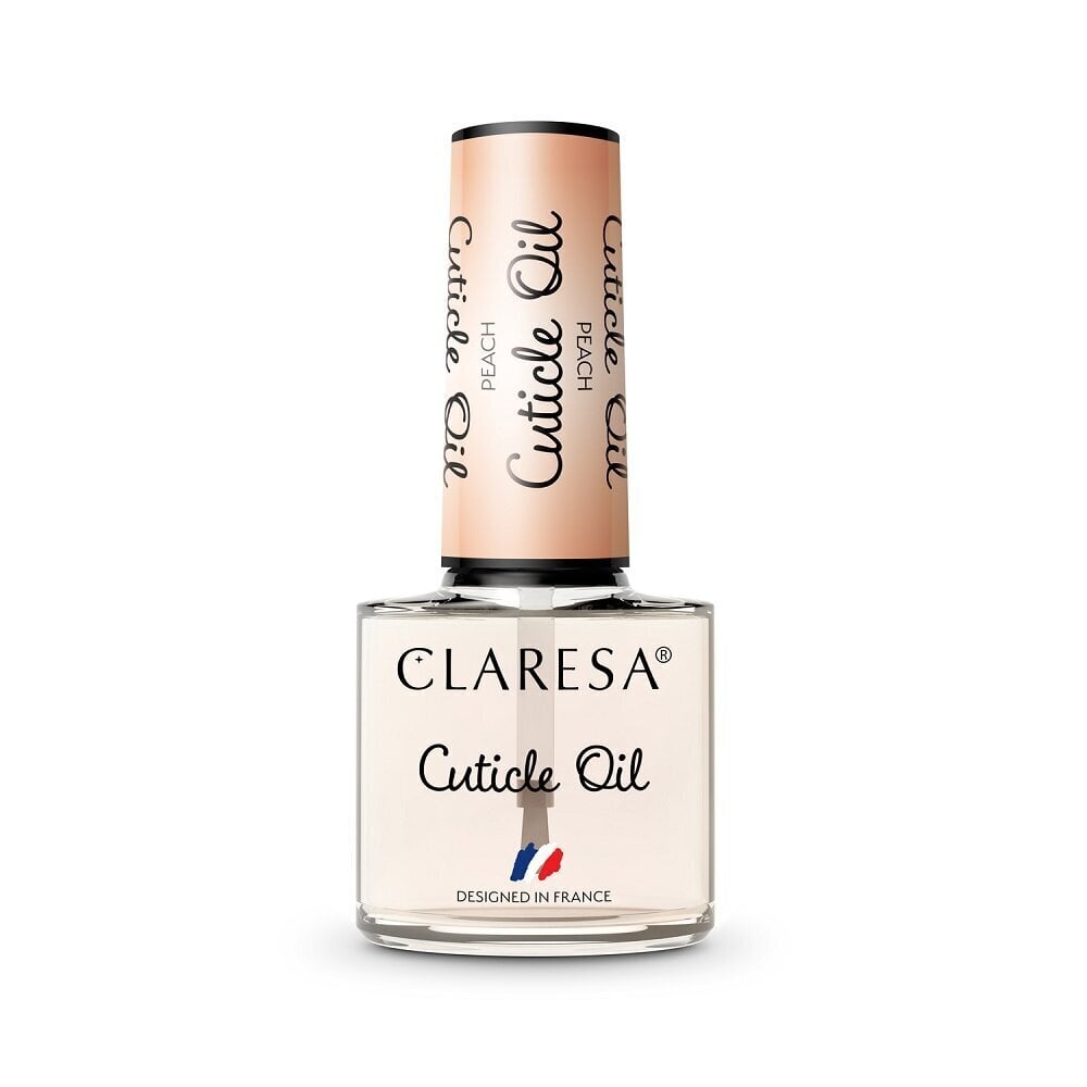 Claresa Cuticle Oil Peach kynsinauhaöljy, 5g hinta ja tiedot | Kynsilakat ja kynsienhoitotuotteet | hobbyhall.fi