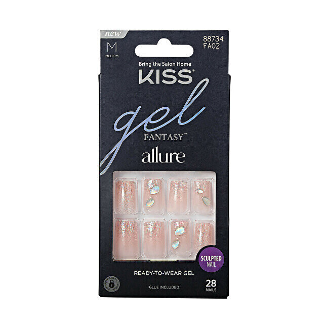 Geelikynnet Gel Fantasy Allure - Transformation 28 kpl hinta ja tiedot | Manikyyri- ja pedikyyritarvikkeet | hobbyhall.fi