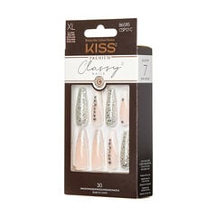 Liimakynnet Classy Nails Premium - Hienostunut 30 kpl hinta ja tiedot | Kiss Hajuvedet ja kosmetiikka | hobbyhall.fi