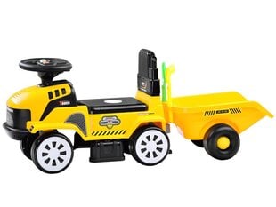 Traktori perävaunun ja äänien kanssa, keltainen hinta ja tiedot | Vauvan lelut | hobbyhall.fi