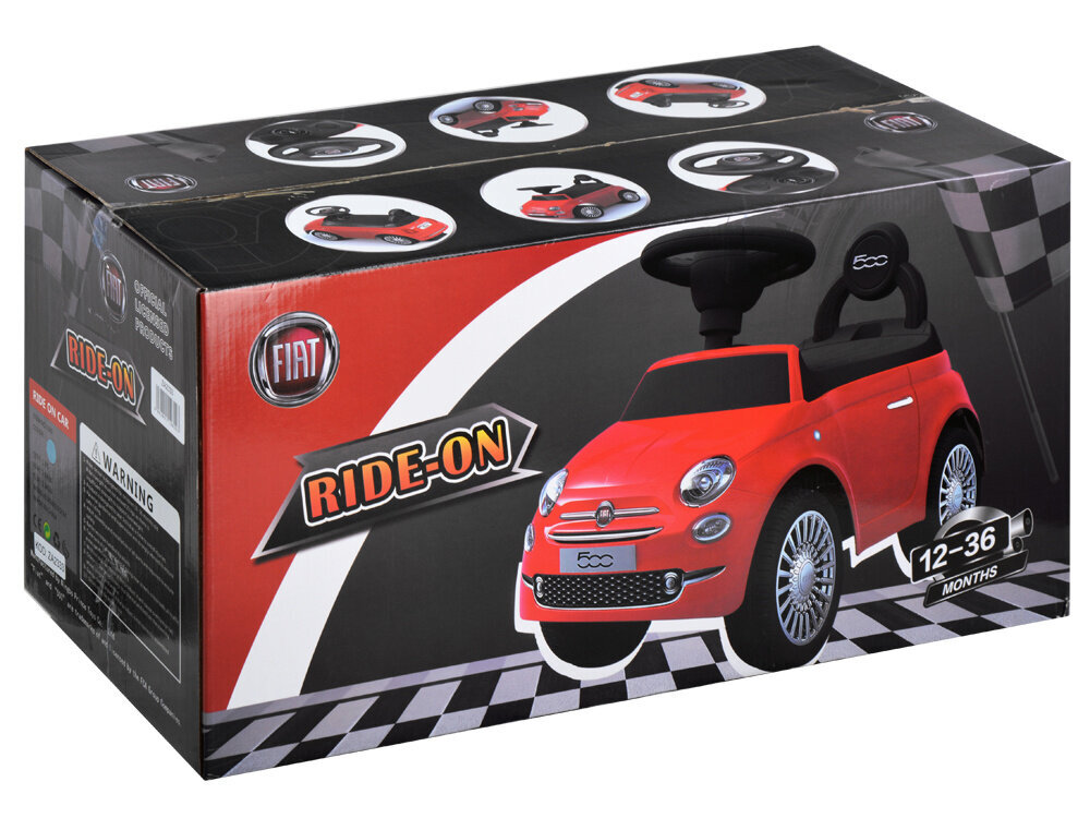 Fiat 500 Potkuauto, sininen hinta ja tiedot | Vauvan lelut | hobbyhall.fi