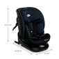 Turvaistuin Kinderkraft I-Grow i-Size, 0-36 kg, musta hinta ja tiedot | Turvaistuimet | hobbyhall.fi