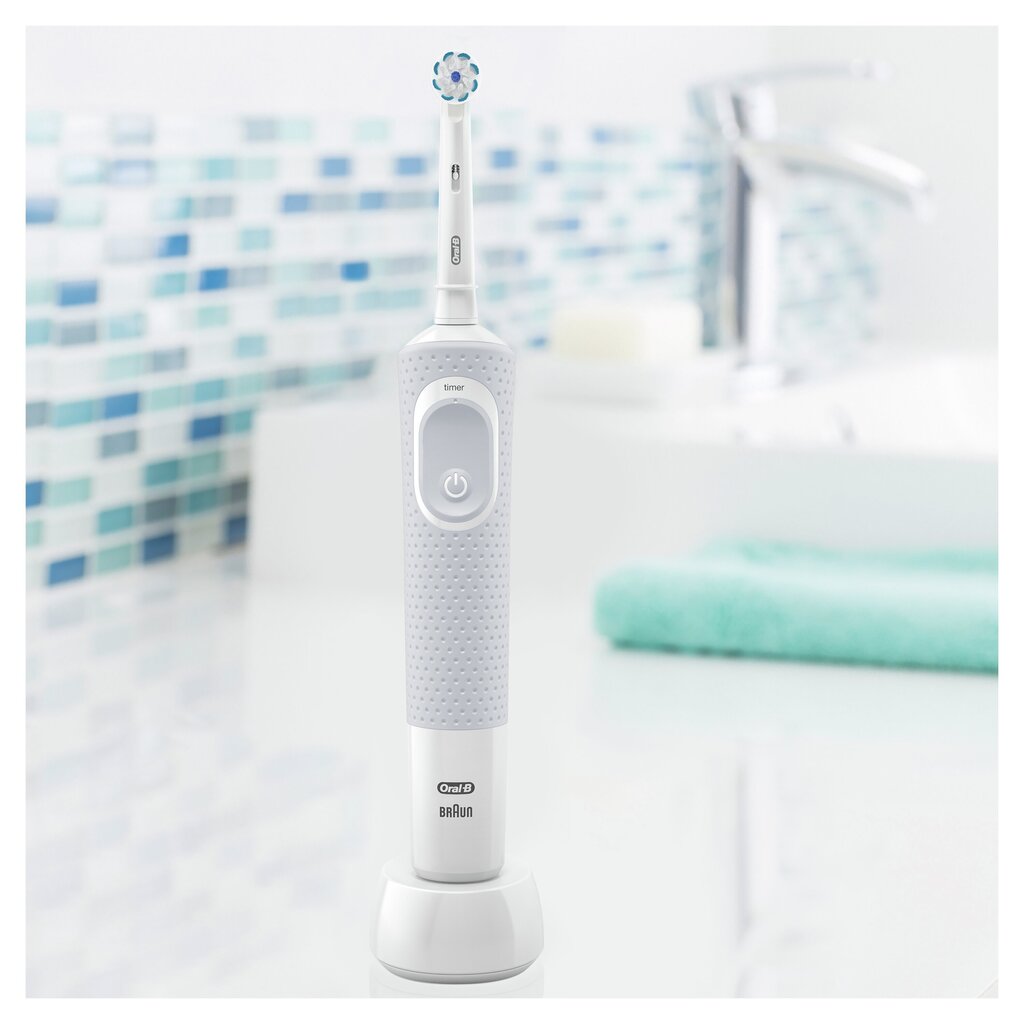 D100.413.1 Braun Oral-B Vitality Sensitive UltraThin sähköhammasharja ajastimella hinta ja tiedot | Sähköhammasharjat | hobbyhall.fi