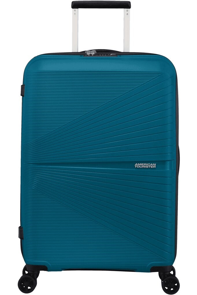 American Tourister lentolaukku Airconic Spinner Deep Ocean 55 cm, sininen hinta ja tiedot | Matkalaukut ja matkakassit | hobbyhall.fi