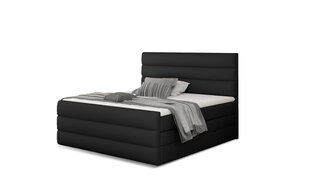 Sänky NORE Cande 12, 160x200 cm, musta hinta ja tiedot | Sängyt | hobbyhall.fi