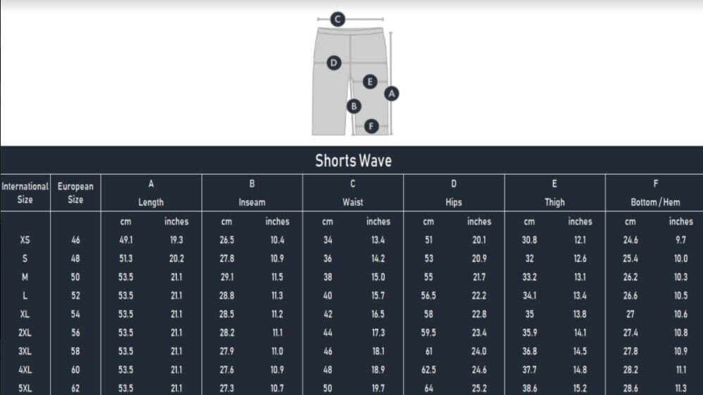 Miesten shortsit Wave TH FHM, sininen hinta ja tiedot | Miesten urheiluvaatteet | hobbyhall.fi