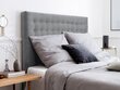Windsor and Co Nova -sängynpääty, 140 cm, harmaa hinta ja tiedot | Sängyt | hobbyhall.fi