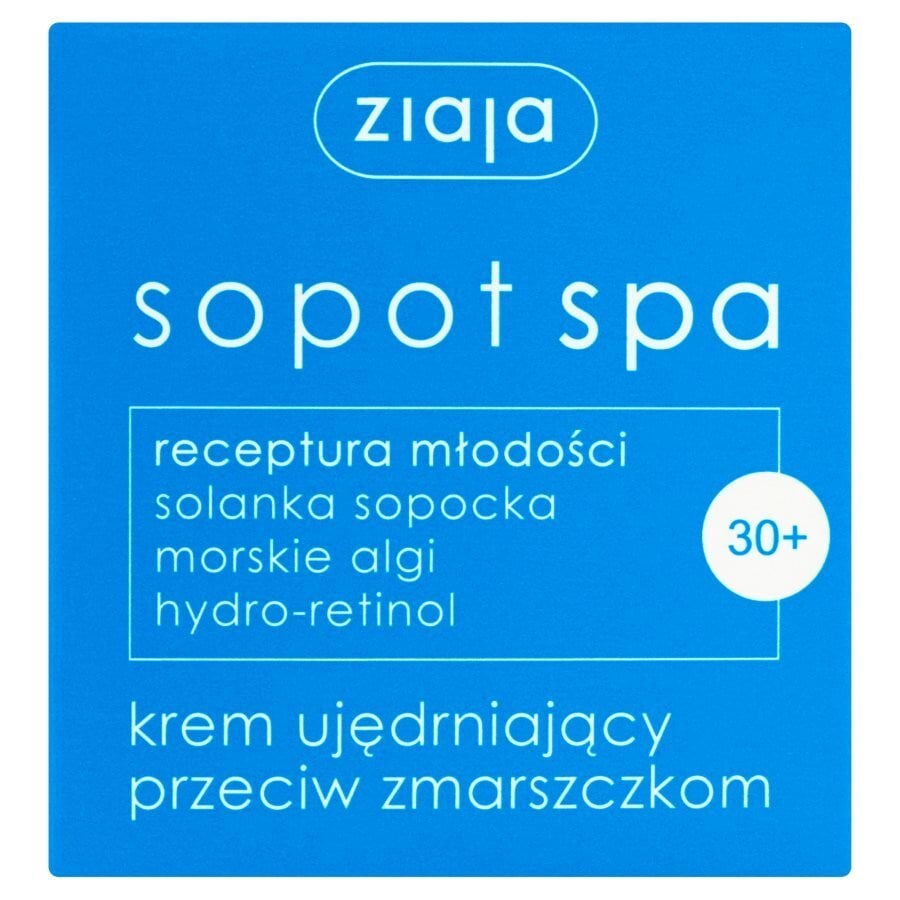 Kiinteyttävä kasvovoide Ziaja Sopot Spa 30+ 50 ml hinta ja tiedot | Kasvovoiteet | hobbyhall.fi