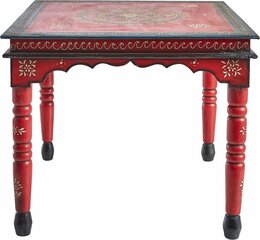 Pöytä Vito, punainen/musta hinta ja tiedot | Sohvapöydät | hobbyhall.fi
