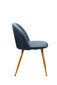 4 tuolin sarja VK-09, sininen/ruskea hinta ja tiedot | Ruokapöydän tuolit | hobbyhall.fi
