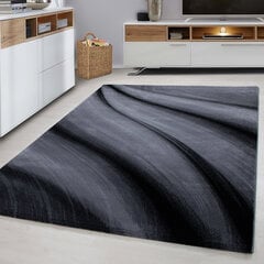 Miami matto, musta 6630, 80x300 cm hinta ja tiedot | Isot matot | hobbyhall.fi