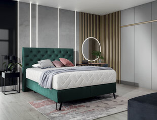 Sänky NORE Cortina, 160 x 200 cm, vihreä hinta ja tiedot | Sängyt | hobbyhall.fi