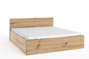 Sänky ADRK Furniture POL13, 160 x 200 cm, ruskea hinta ja tiedot | Sängyt | hobbyhall.fi