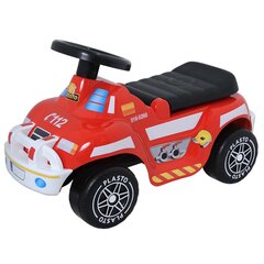 Työnnettävä paloauto Plasto Off-Road, punainen hinta ja tiedot | Vauvan lelut | hobbyhall.fi