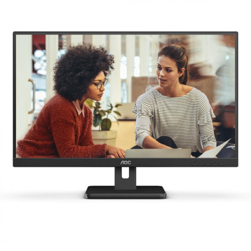 AOC LCD-näyttö || 24" | Business | Paneeli VA | 1920x1080 | 16:9 | 75Hz | Matta | 4ms | Kaiuttimet | Silta | Väri musta | 24e3um hinta ja tiedot | Näytöt | hobbyhall.fi