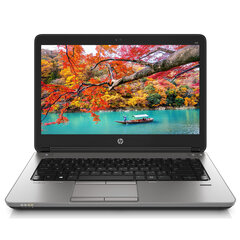 HP 645 G1 14 1366x768 A8-5550M 16GB 256SSD WIN10Pro WEBCAM RENEW hinta ja tiedot | Kannettavat tietokoneet | hobbyhall.fi