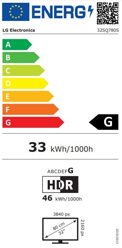 LG 32SQ780S-W hinta ja tiedot | Näytöt | hobbyhall.fi