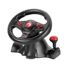 Marvo GT-903 ohjauspyörä magneettisilla polkimilla | PS4, PS3, PC, XO, X360, Nintendo hinta ja tiedot | Marvo Pelaaminen | hobbyhall.fi