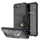 iPhone 7/8 Plus (5,5″) Wallet suojakuori – Musta hinta ja tiedot | Puhelimen kuoret ja kotelot | hobbyhall.fi